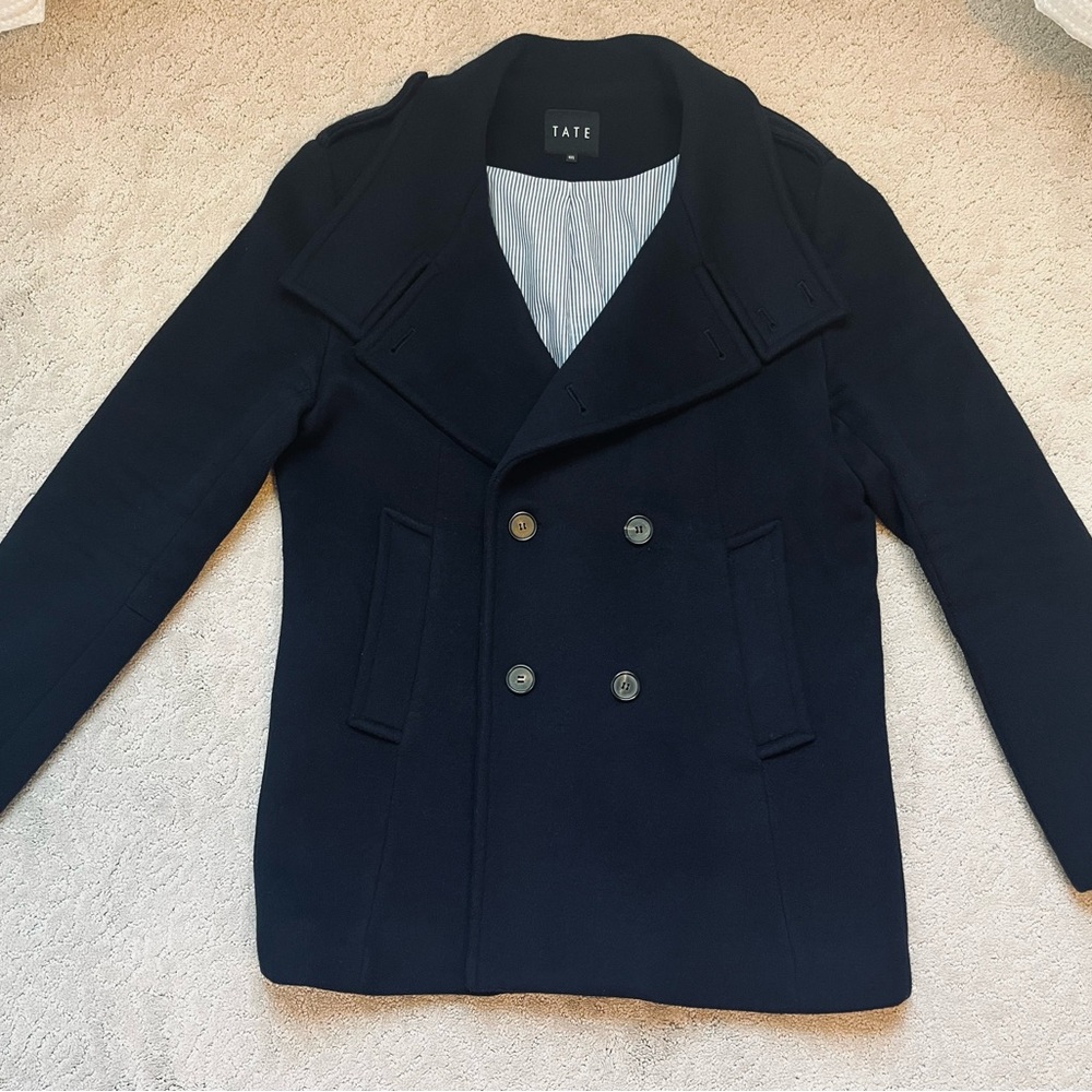Men's Navy Peacoat